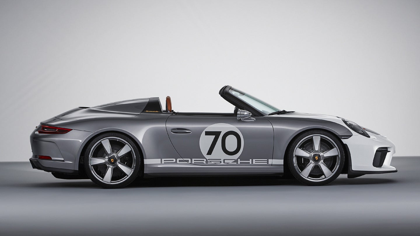 Porsche 911 Speedster Concept Unveiled, Packing 500 HP and 6-Speed Manual
