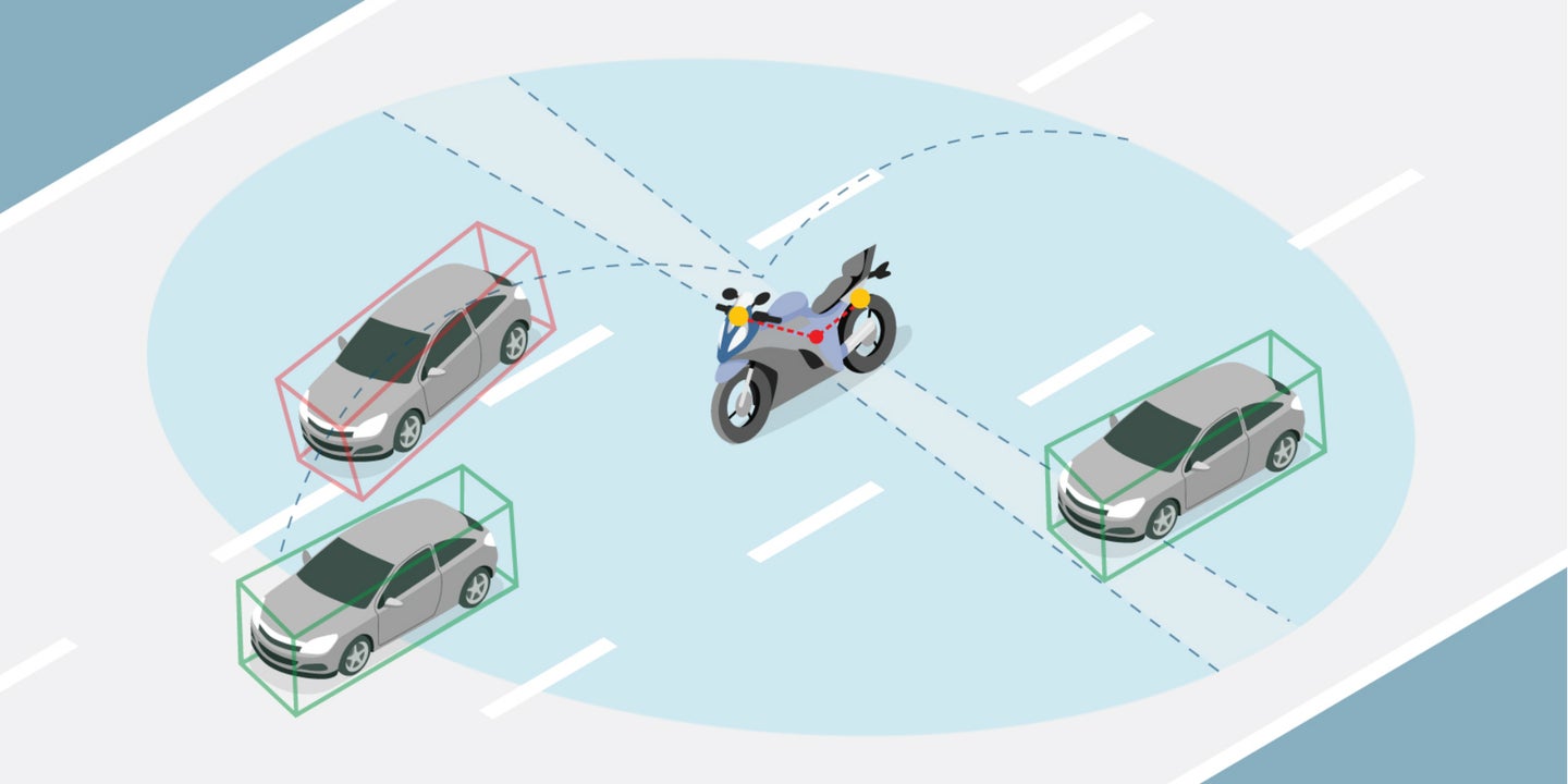 Company Working on Collision-Aversion Tech for Motorbikes Wins Funding