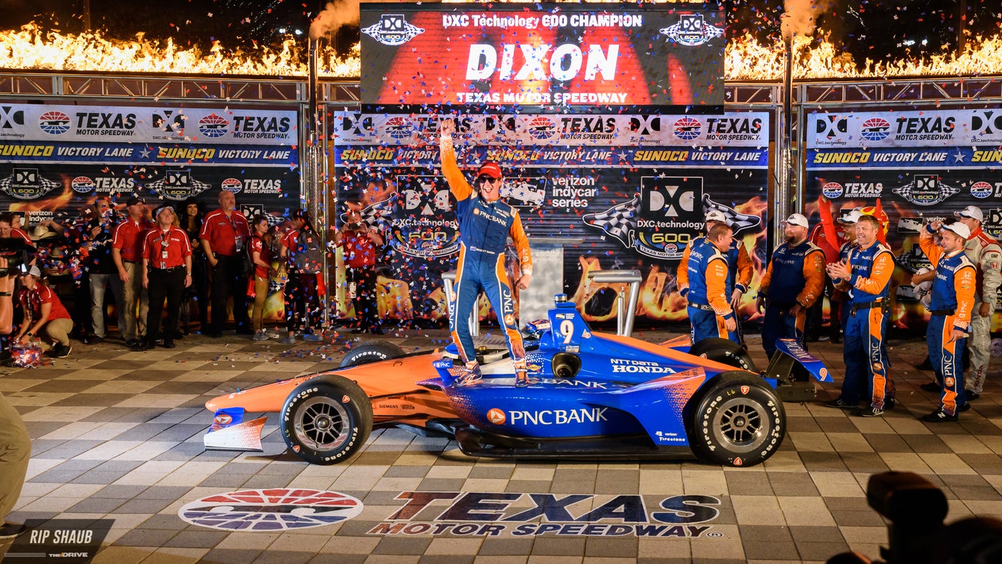 Scott Dixon Wins the Torturous IndyCar Texas 600, Takes Championship Lead