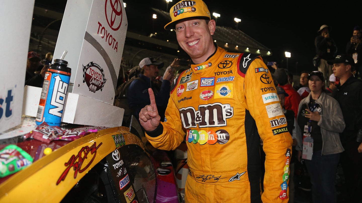 Michgian Uber River Changes Opinion of Kyle Busch After Taking Him for a Ride