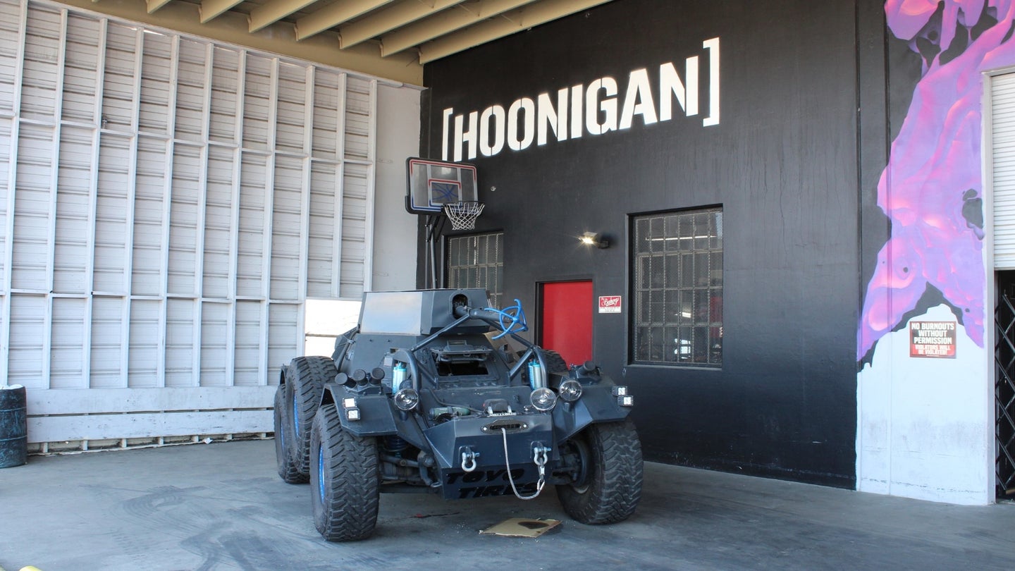 Take a Behind the Scenes Look at Hoonigan’s HQ: The Donut Garage