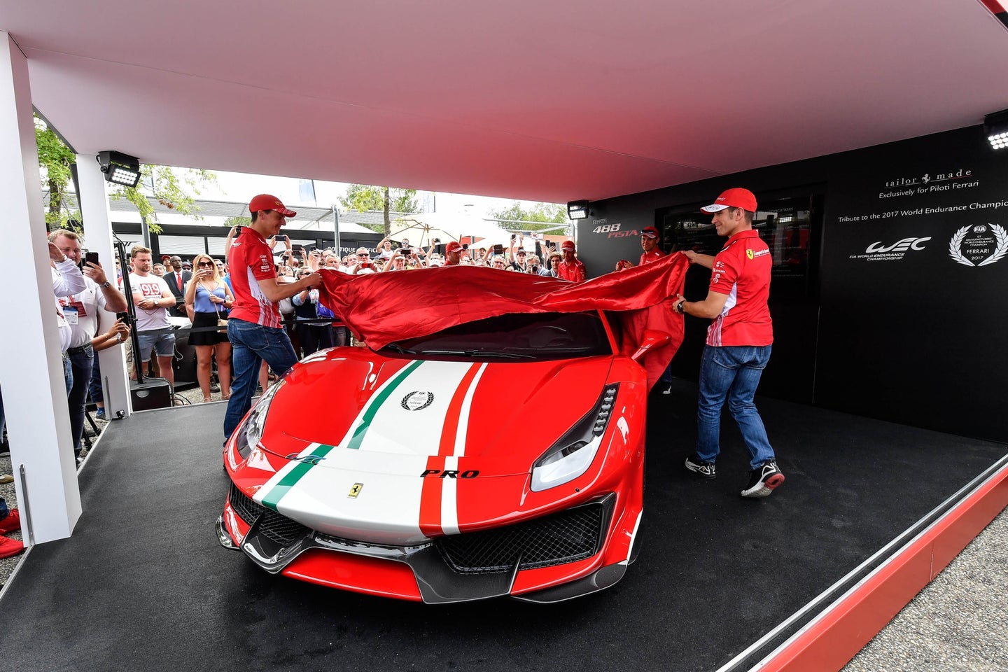 Special Edition &#8216;Piloti Ferrari&#8217; 488 Pista Reserved for Racing Drivers Only