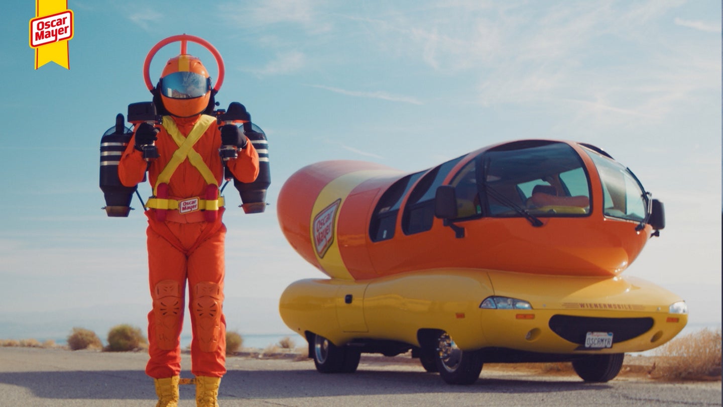 Oscar Mayer Adds a Real-Life, 150 MPH Jetpack to the Wienerfleet