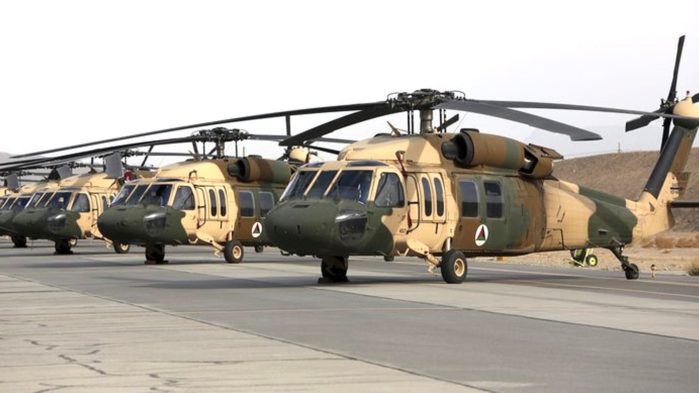 Pentagon Admits Afghanistan&#8217;s New Black Hawks Can&#8217;t Match Its Older Russian Choppers