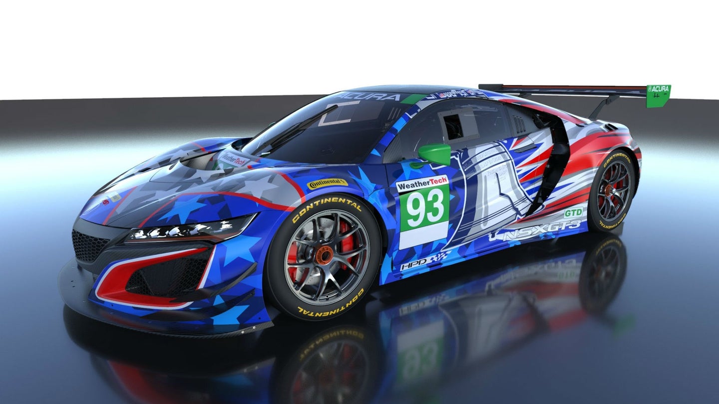 Meyer Shank Racing to Field Fourth of July-Themed Acura at Watkins Glen