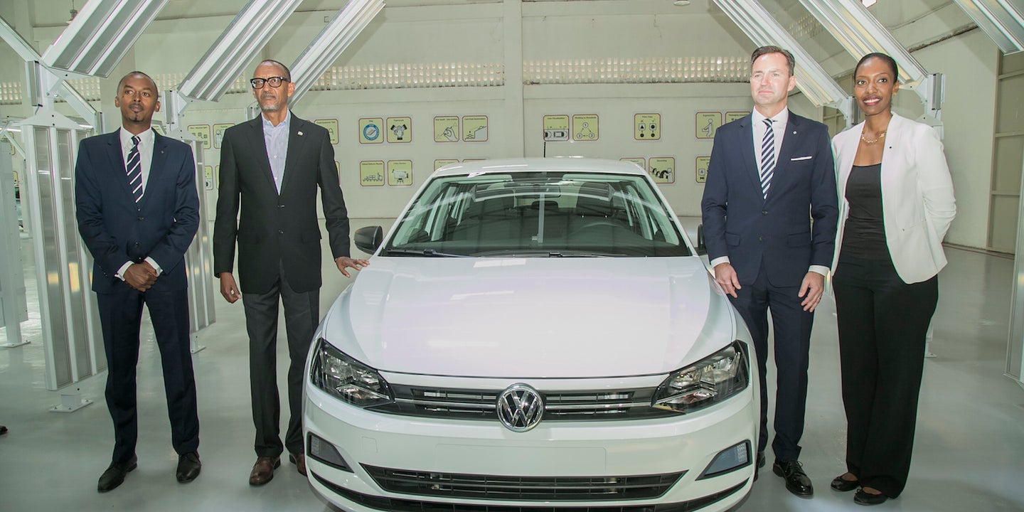 Volkswagen Opens Rwanda&#8217;s First Car Assembly Plant