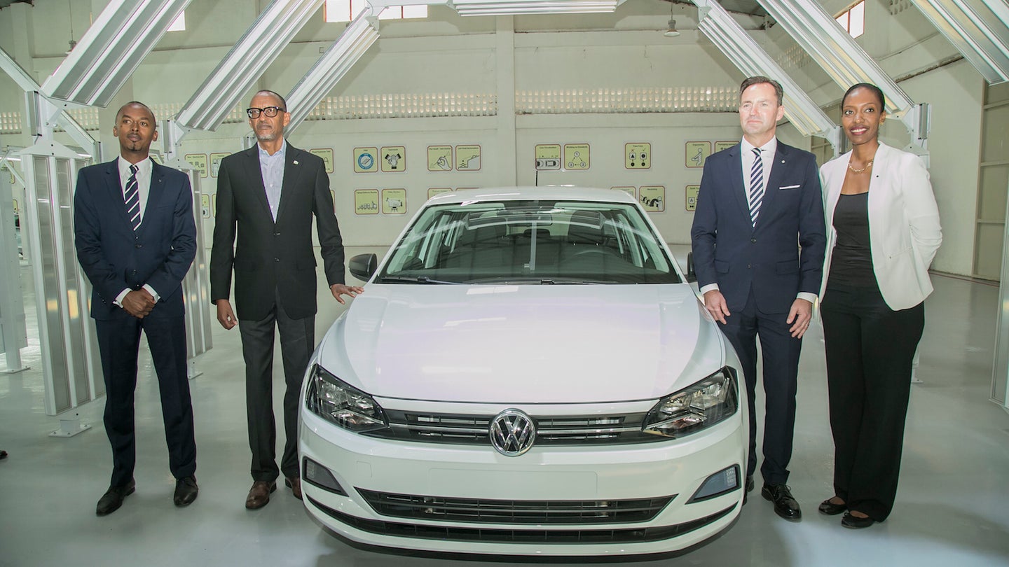 Volkswagen Opens Rwanda’s First Car Assembly Plant