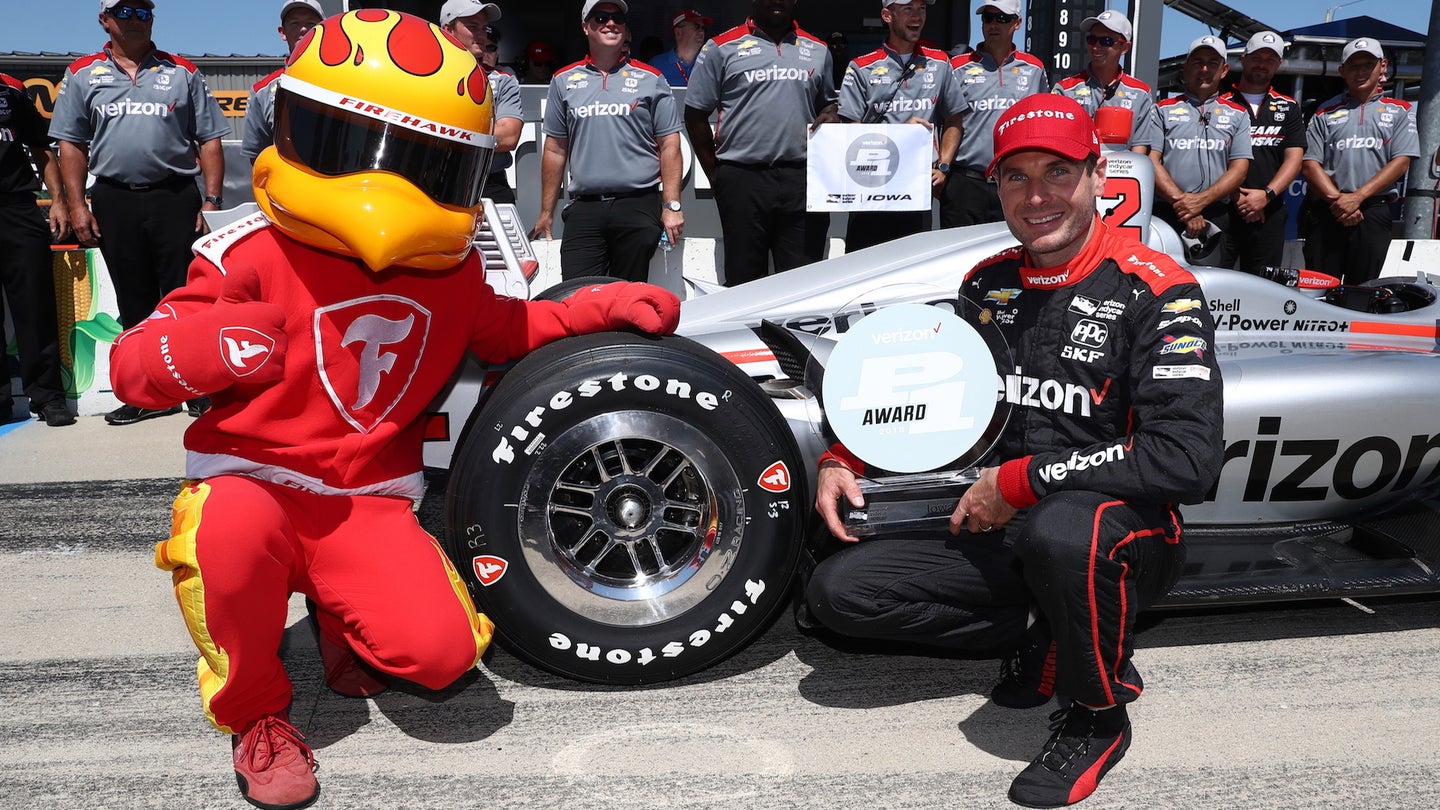 IndyCar: Will Power Clinches Pole Position at Iowa for a Team Penske 1-2