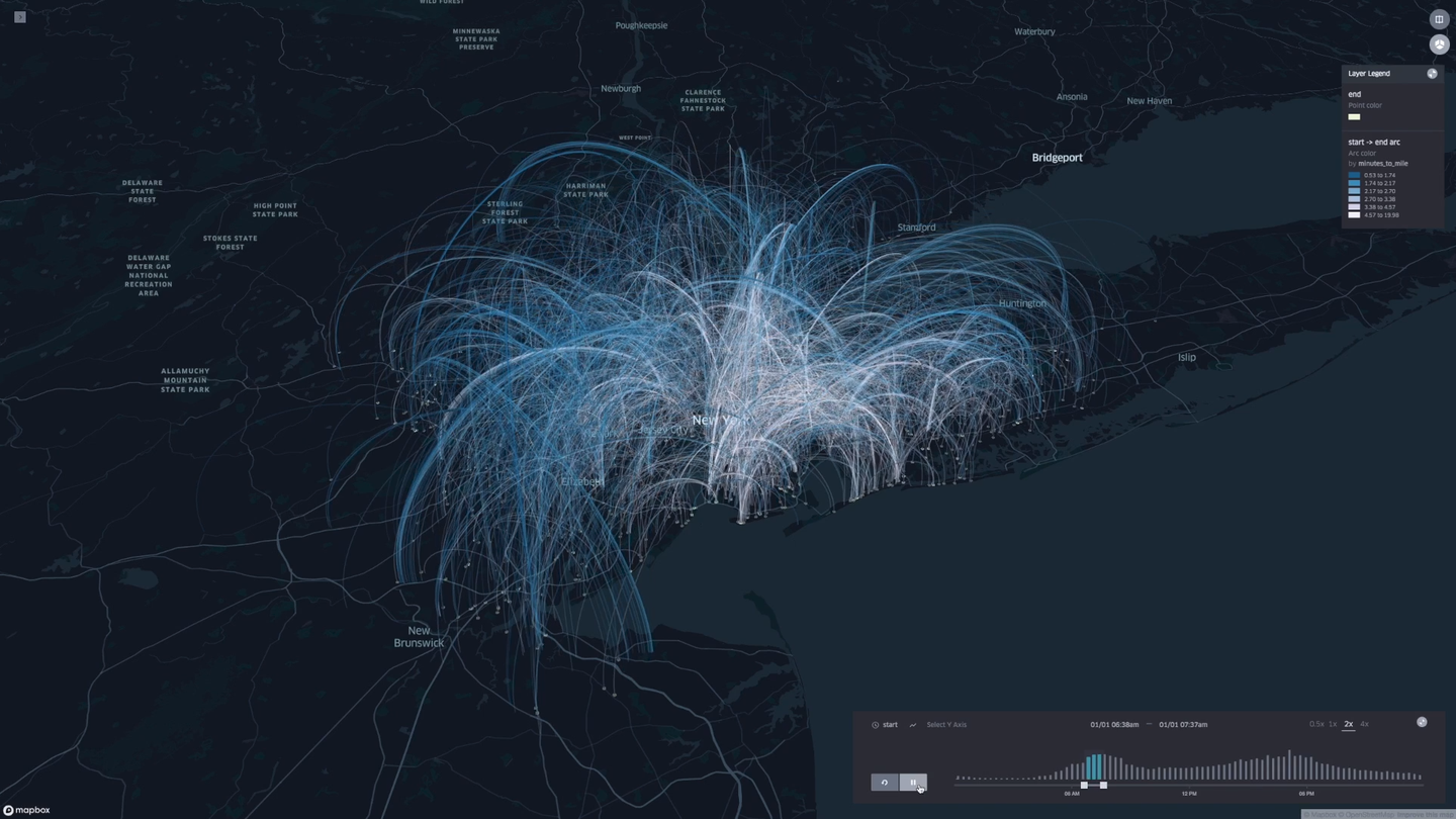 Watch How Traffic Flows in America’s Biggest Cities With These Mesmerizing Animations