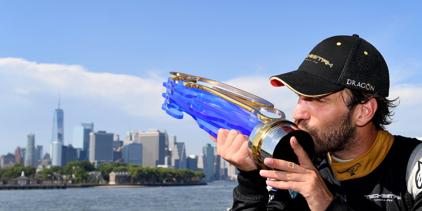 Newly Crowned Formula E Champion Vergne Wins on the Streets of New York