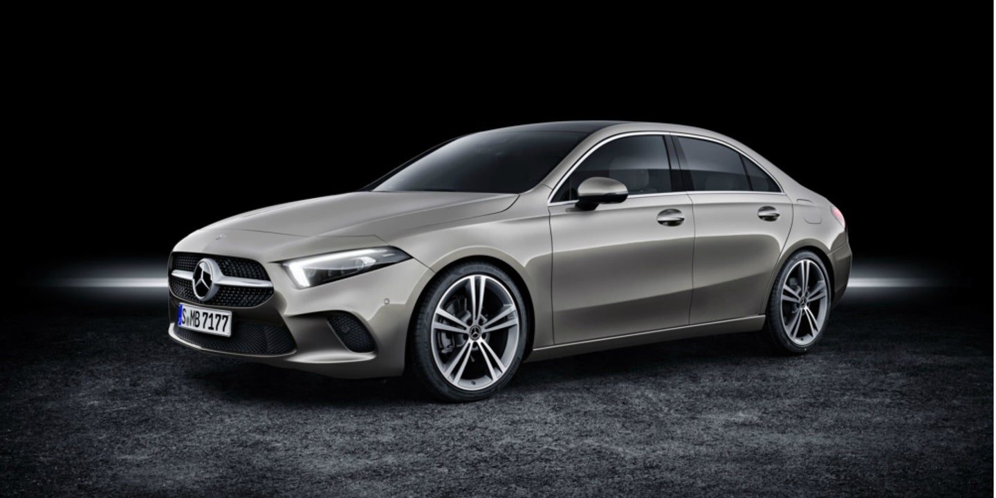 2019 Mercedes-Benz A-Class Sedan Will Start at $32,500 in the US