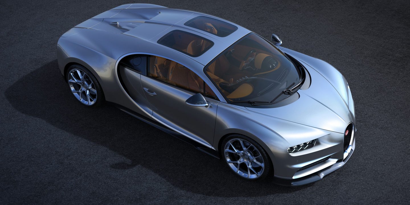 Bugatti Reveals Familiar-Looking ‘Sky View’ Glass Roof for Chiron