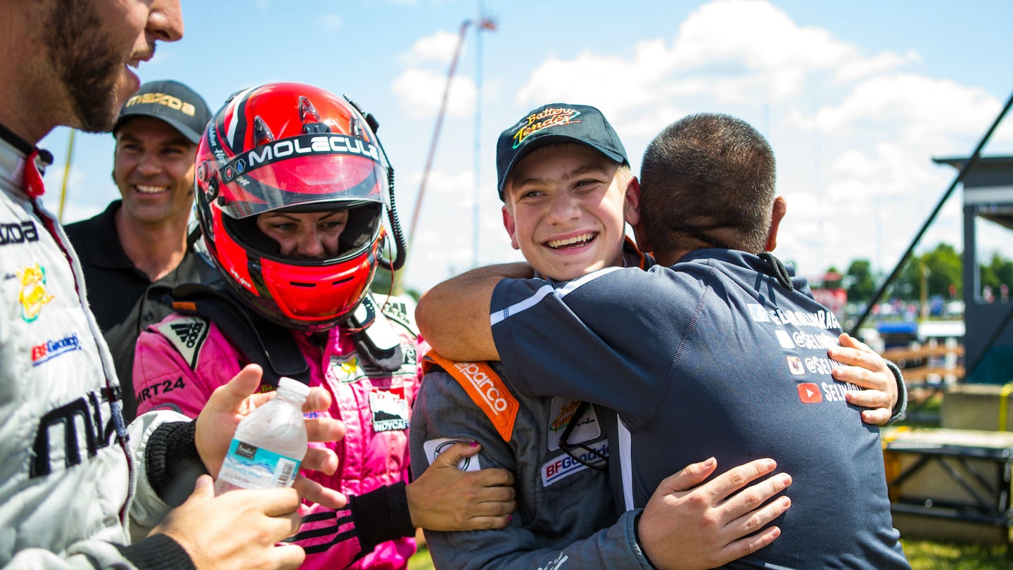 A 14-Year-Old Kid Just Beat a Bunch of Pros in Mazda MX-5 Cup