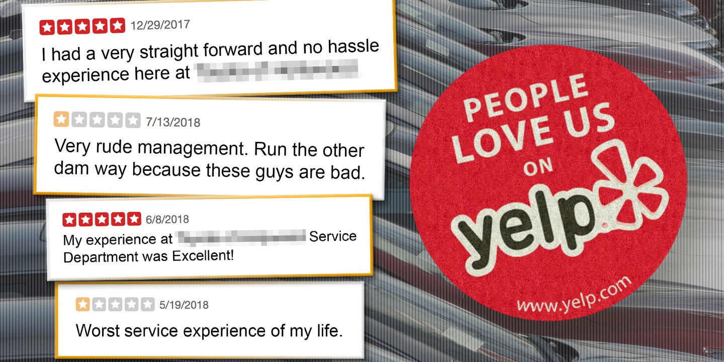 Joy and Rage: Why Car Dealerships Have the Most Polarized Online Reviews