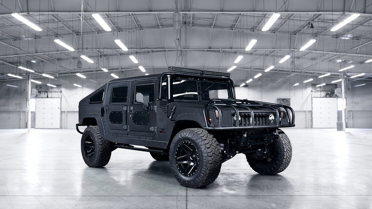This Custom Hummer Is Riding on Air