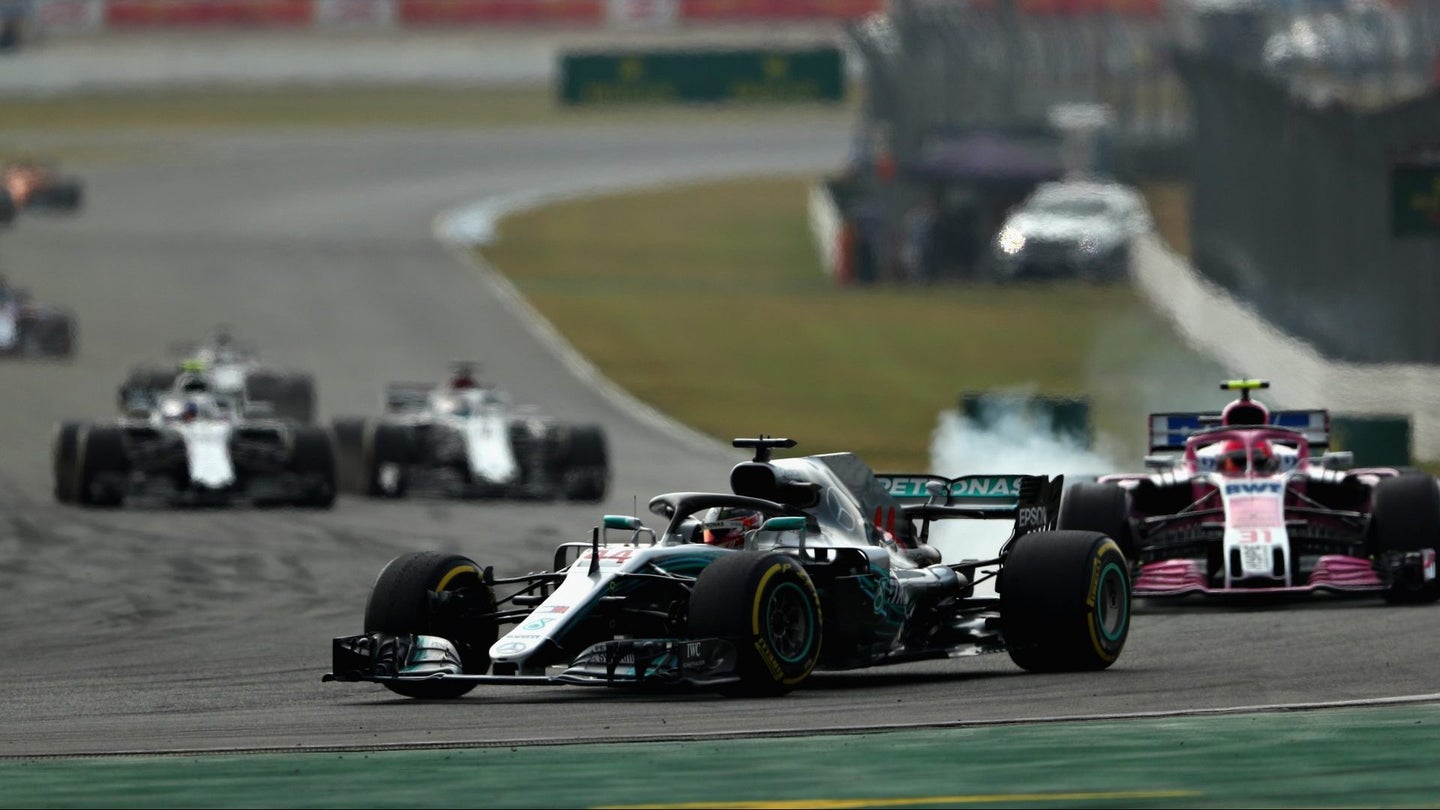 Lewis Hamilton Performs Rain Dance to Win German Grand Prix