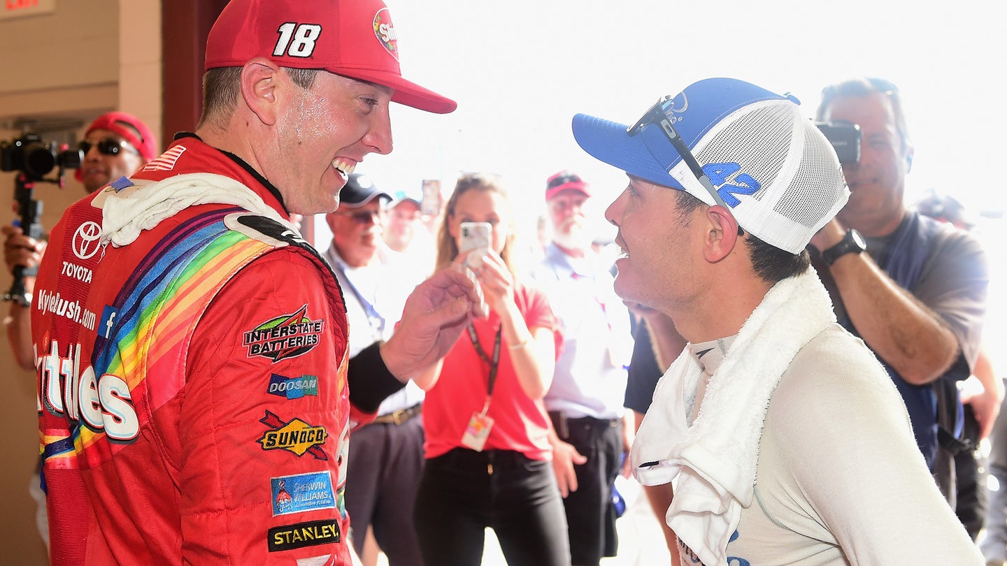 NASCAR’s Battle of the Kyles at Chicagoland Speedway