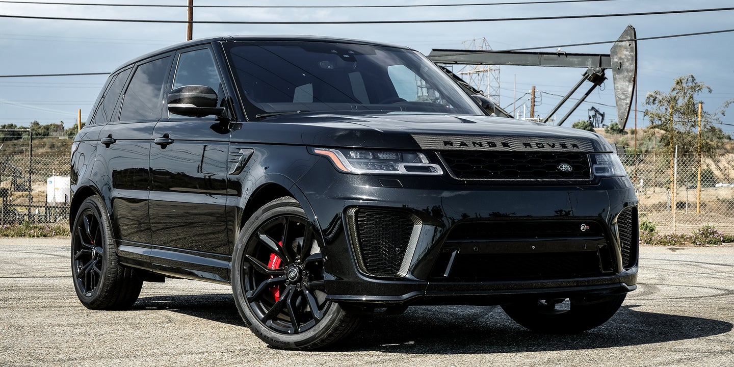 2018 Range Rover Sport SVR Review: A Beautifully Brutal Rolling Wall of Sound