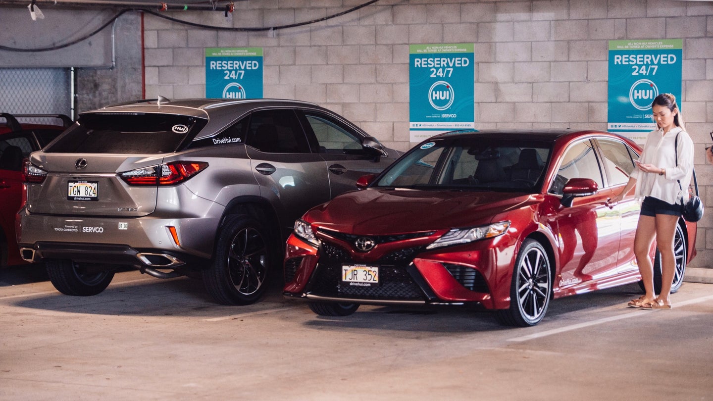 Toyota Launches Hui Car-Sharing Service in Honolulu