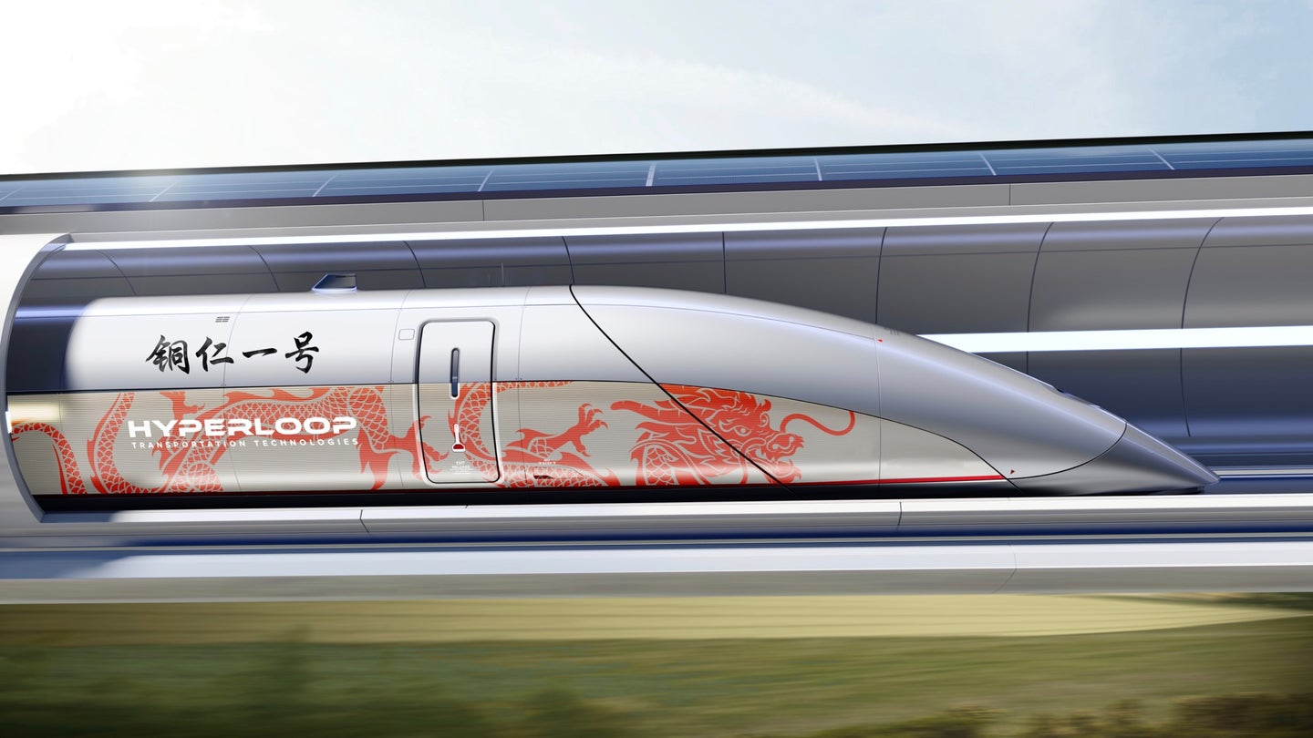 Hyperloop Transportation Technologies Plans Chinese System