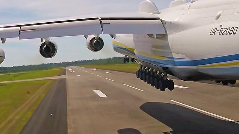 Take An Amazing Flight On The Tail Of The An-225 Mriya, The World’s Largest Plane