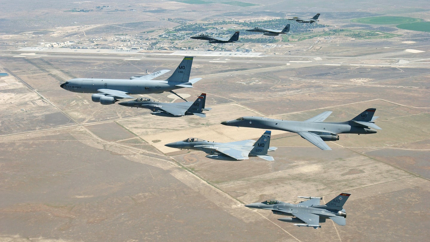 Remembering When The 366th Wing Was An Experimental Rapid Response &#8216;Air Force In A Box&#8217;