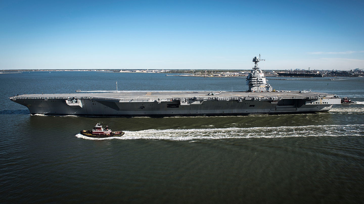 CVN-81, The Fourth Ford Class Supercarrier, Is Slated To Cost A Whopping $15B