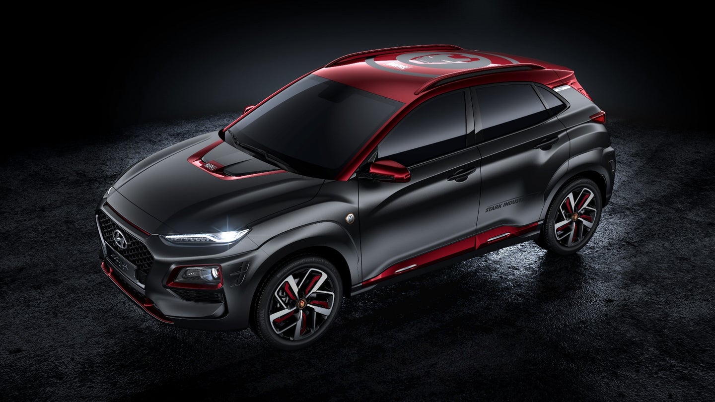 2019 Hyundai Kona Iron Man Edition: Cosplaying Compact Crossover Unveiled at Comic-Con