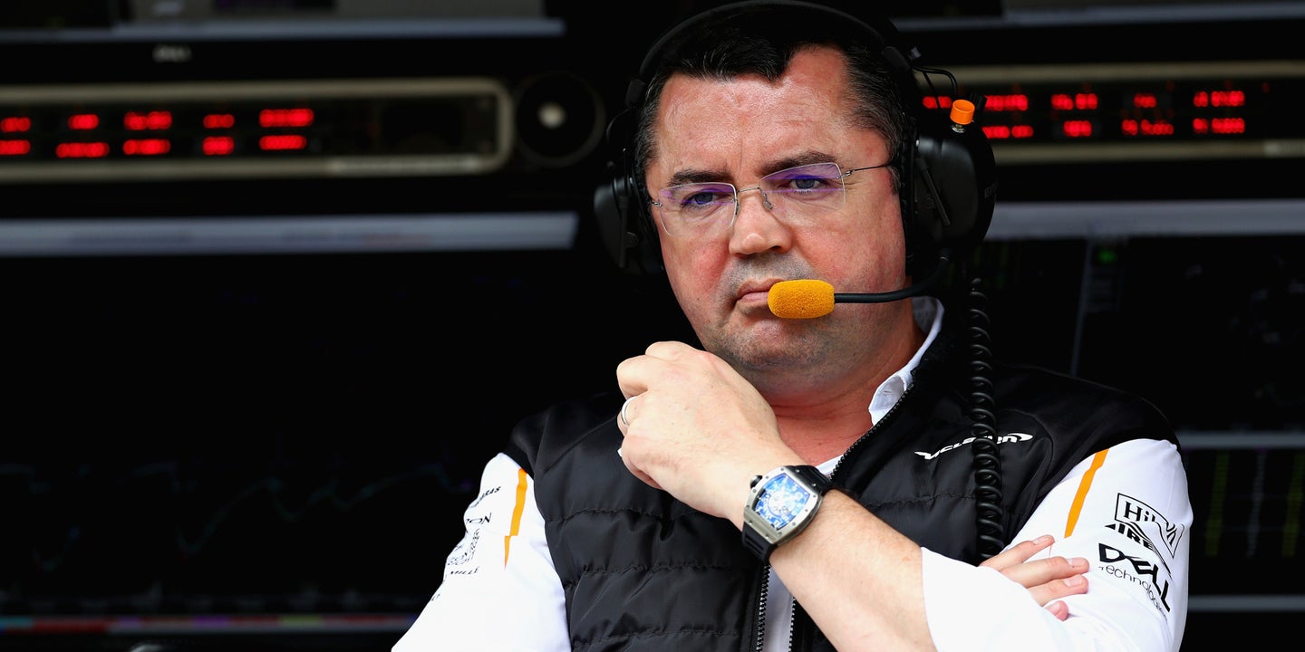 McLaren Chief Eric Boullier Gone Amid Management Restructure