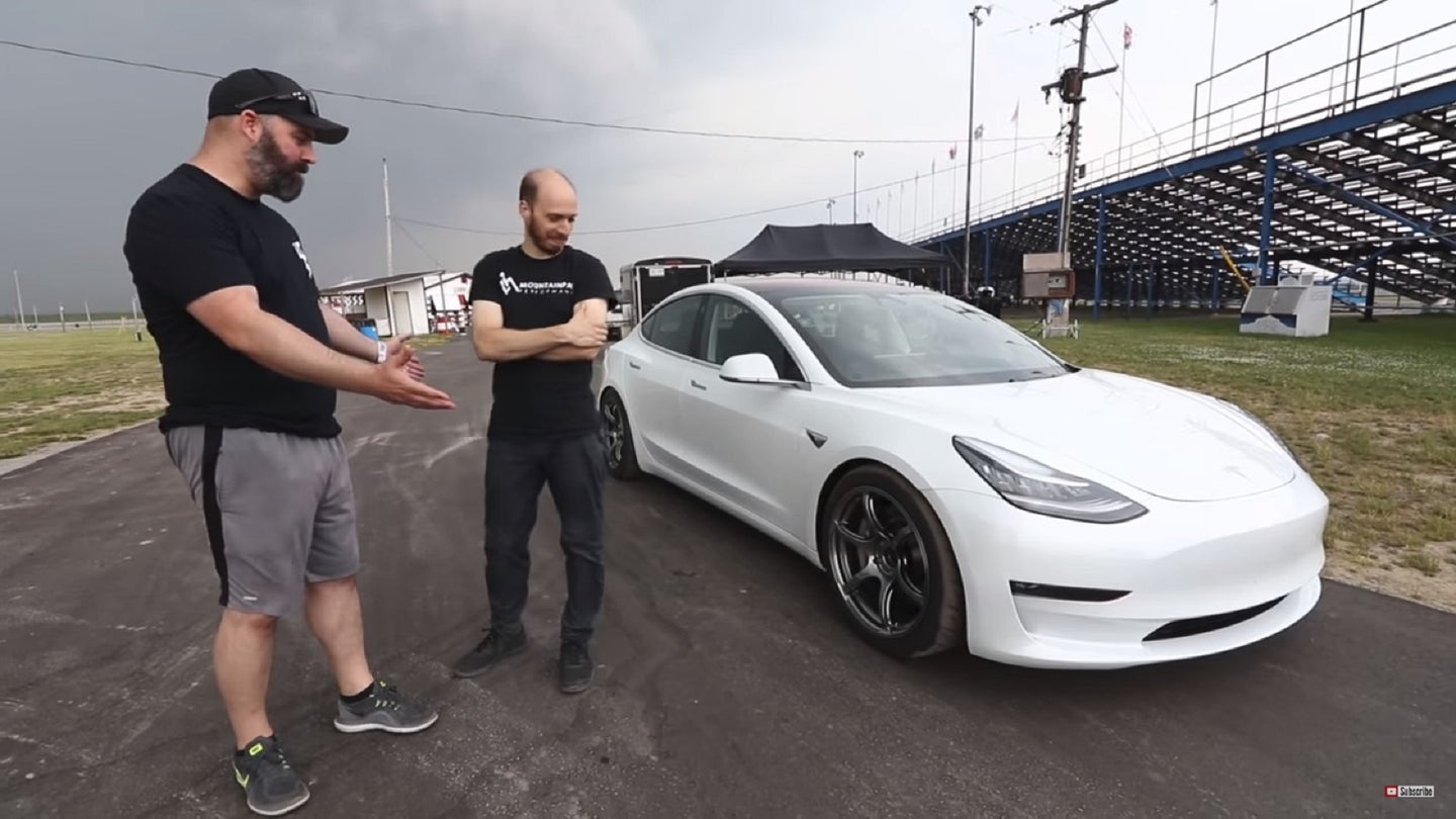 This Is What a Tesla Model 3 Can Do On-Track With Performance Upgrades