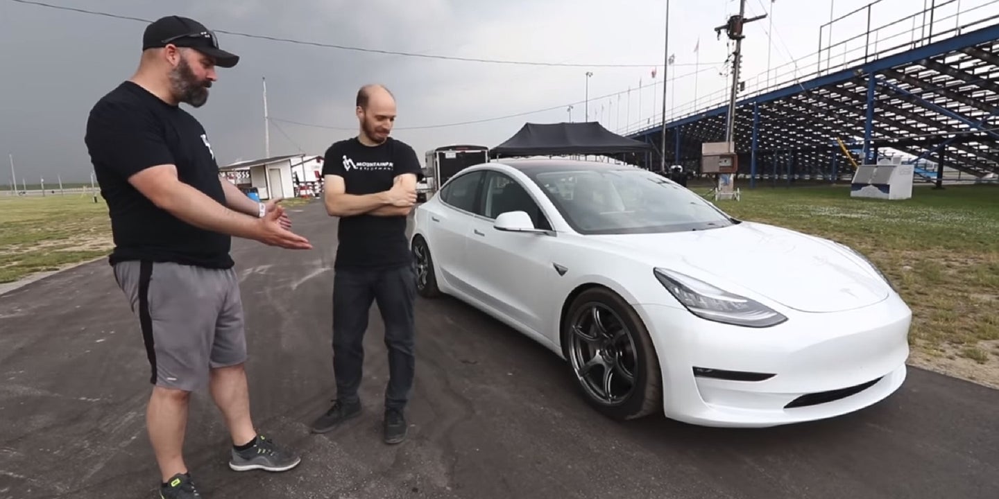 This Is What a Tesla Model 3 Can Do On-Track With Performance Upgrades