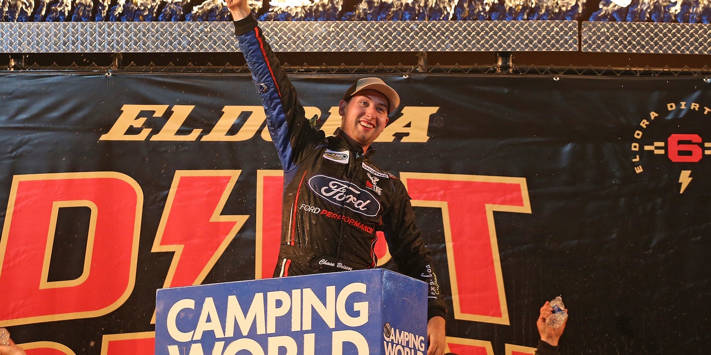 Chase Briscoe Comes out on Top in NASCAR Truck Series Race on Dirt