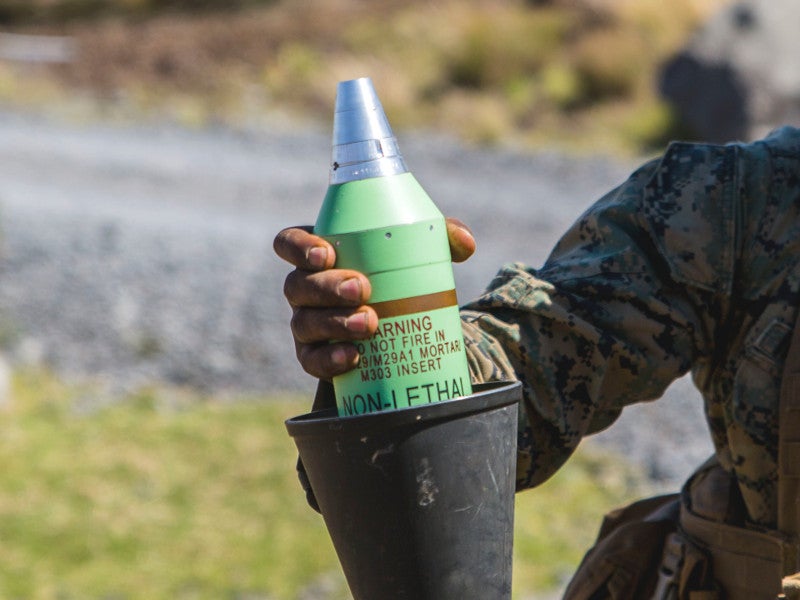 Marines Conduct First Field Test Of &#8216;Non-Lethal&#8217; Mortar Rounds Full of Flash-Bangs