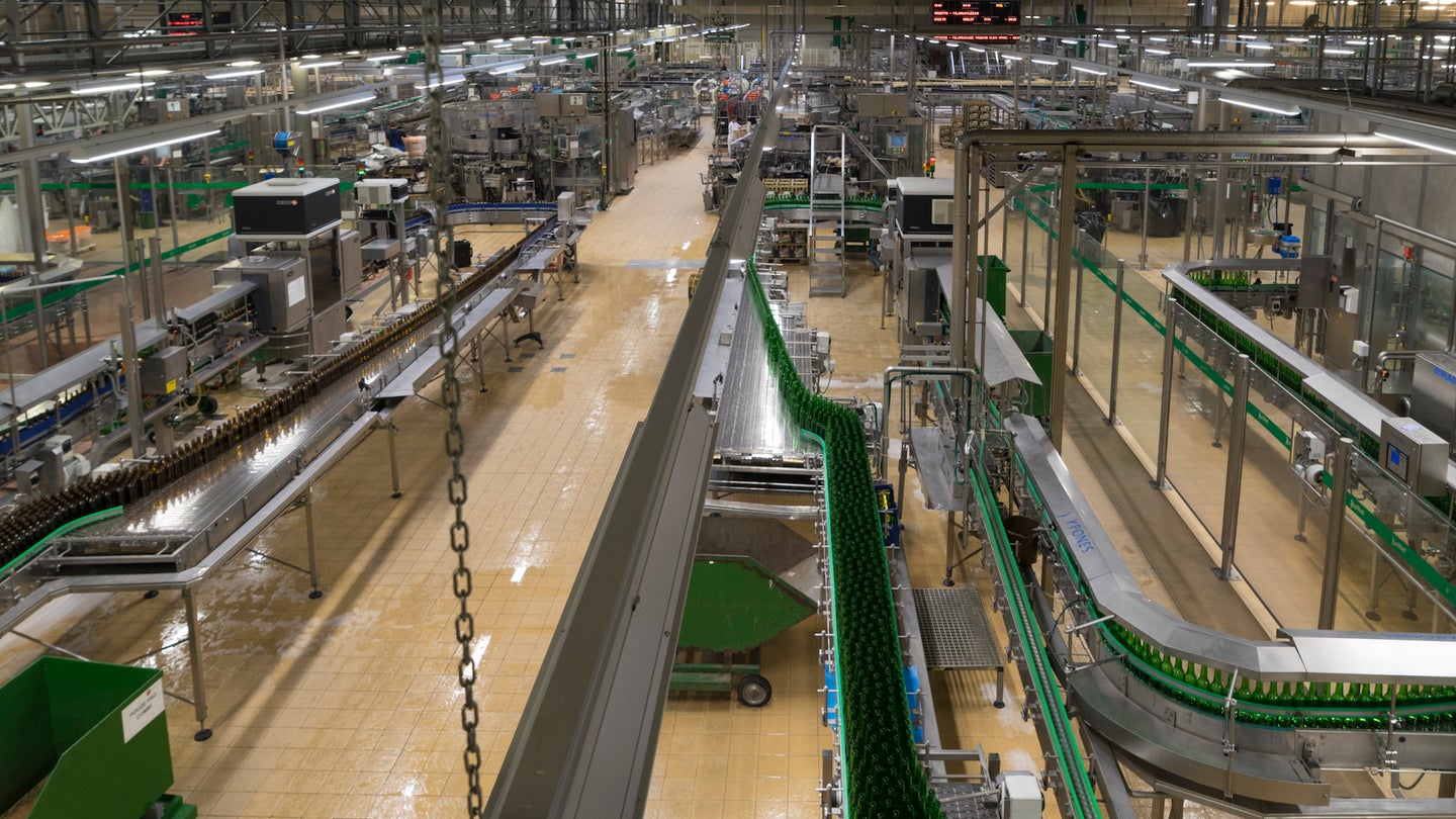 Pilsner Urquell Used Flyability&#8217;s Elios Drone to Inspect Beer Bottling Plant