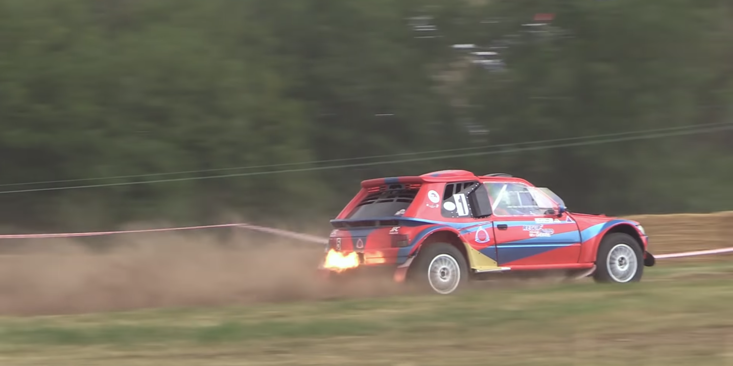 Watch This Three-Rotor Peugeot 205 Go Wild at the Goodwood Festival of Speed