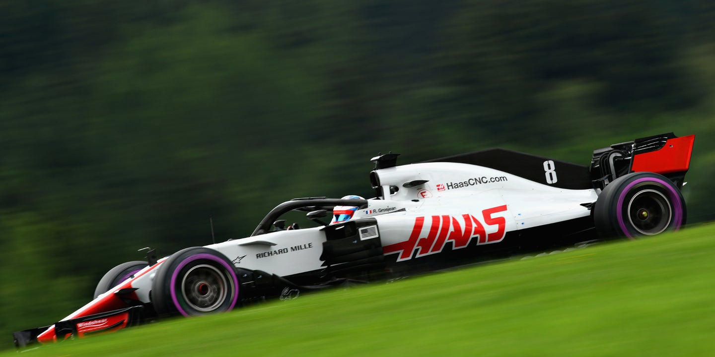 Haas F1&#8217;s Romain Grosjean Takes Twelve Points as He Makes His Point in Austrian GP