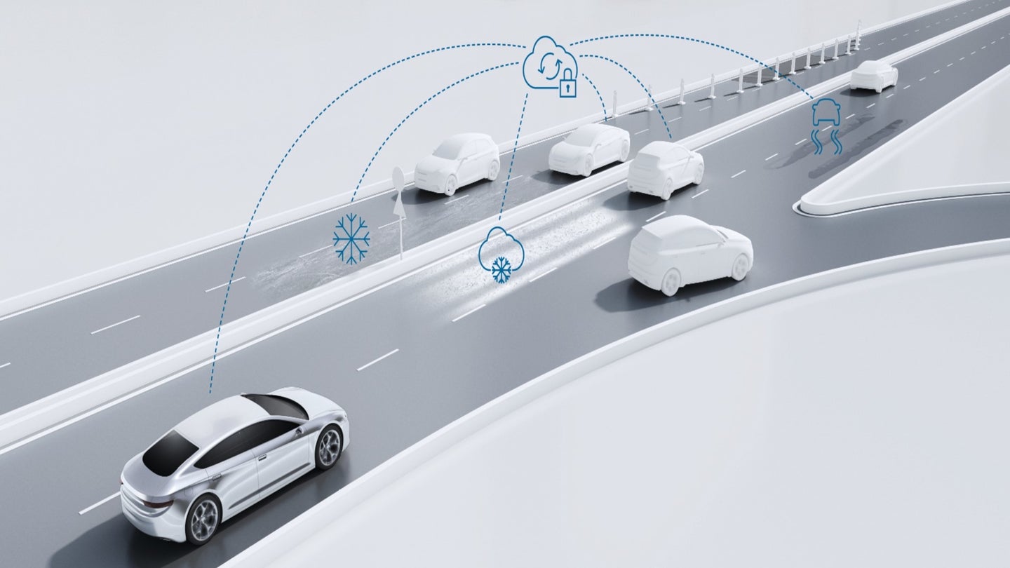 Bosch Announces Predictive Road-Condition Services for Automated Vehicles