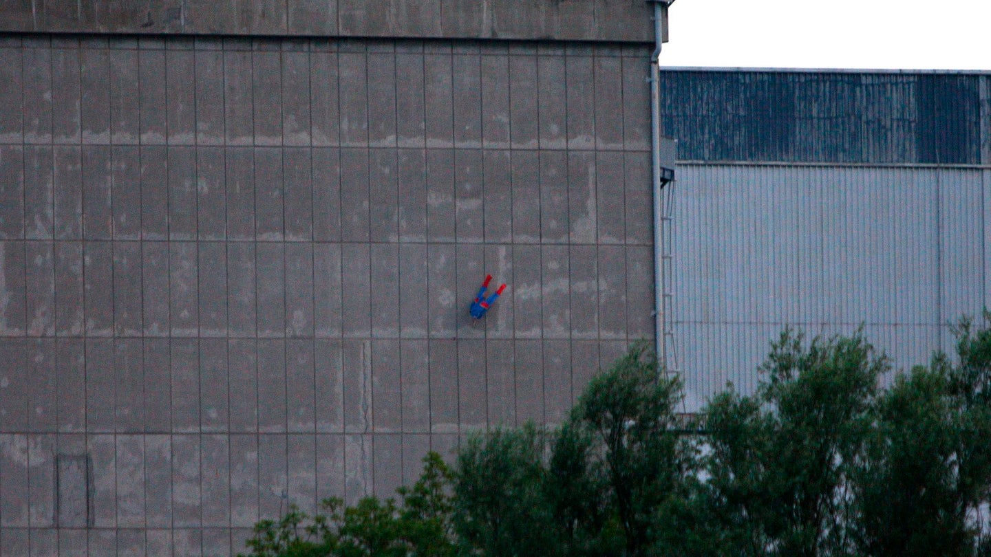 Greenpeace Crashes Superman-Shaped Drone Into Nuclear Plant to Prove Point