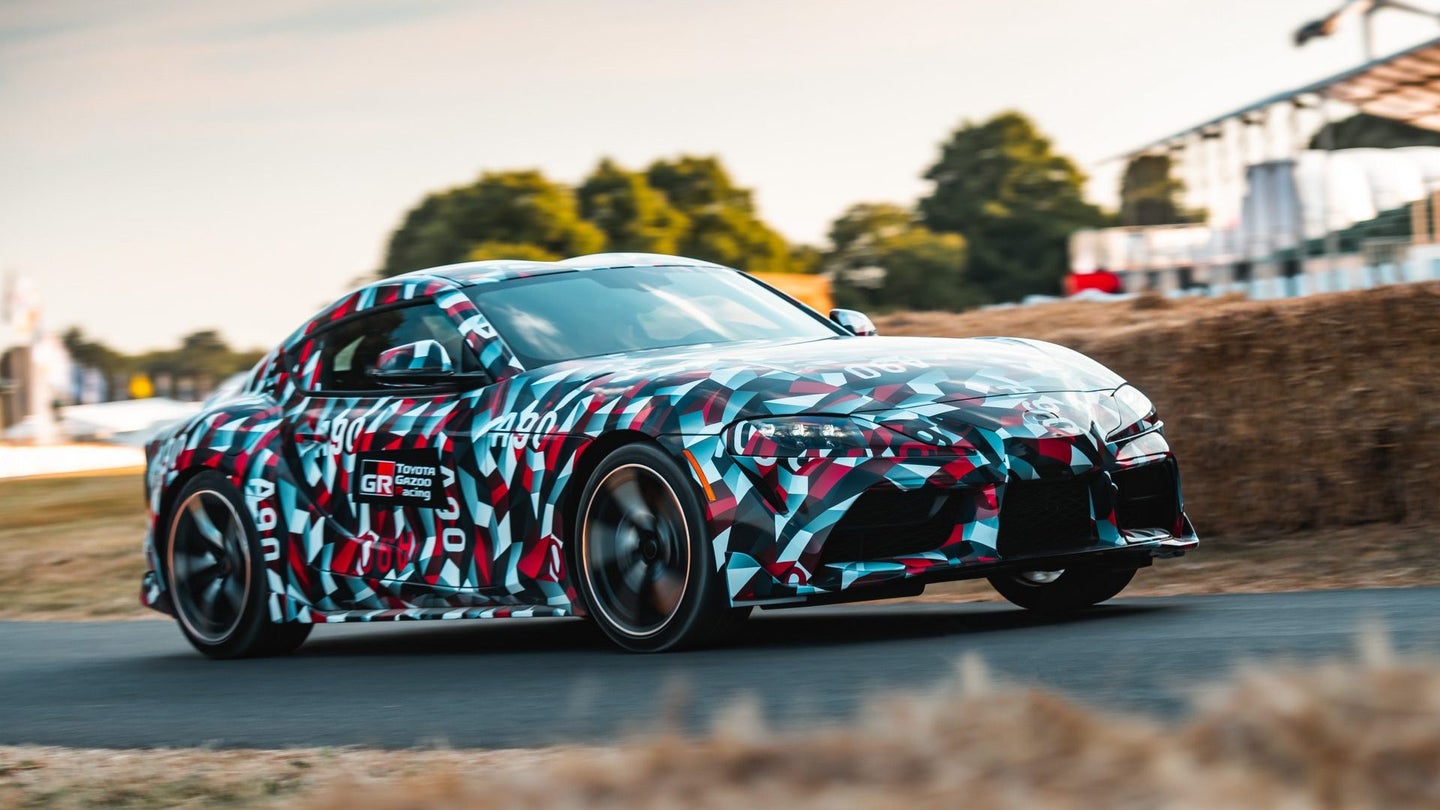 New Toyota Supra Will Make F-Car Torque While Weighing 500 Pounds Less