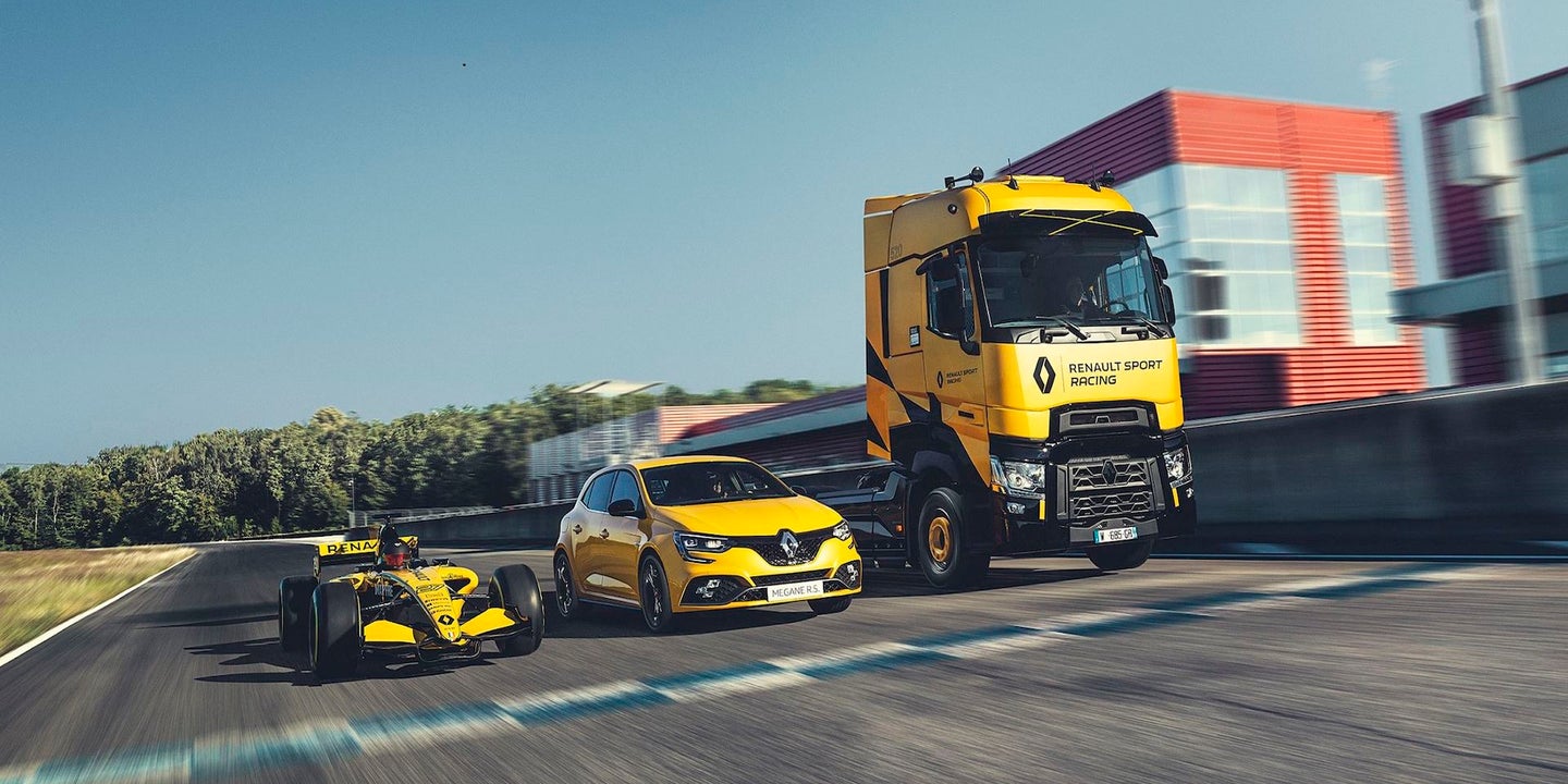 The T High Renault Sport Racing is a 520-HP, Formula 1-Inspired Semi-Truck