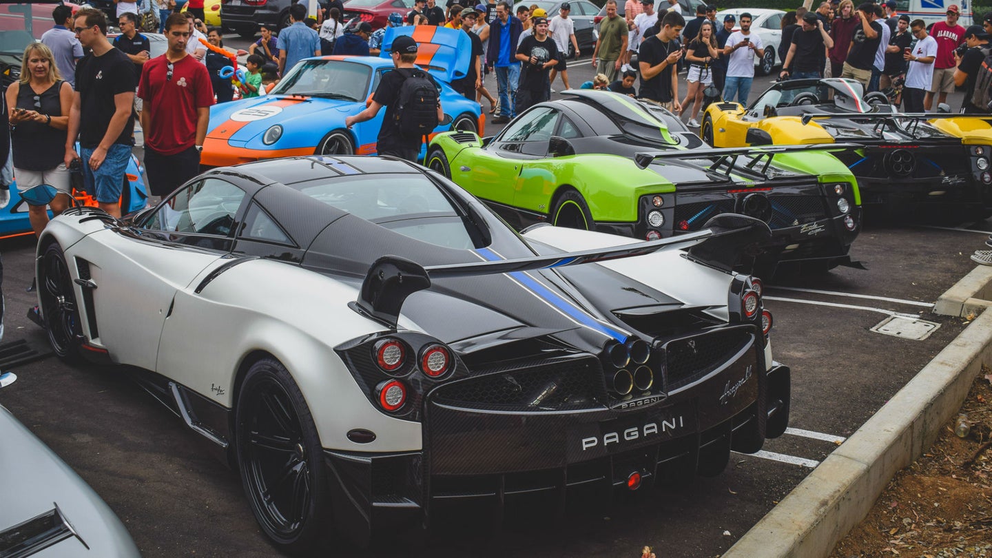 Tip-A-Cop Gallery: Hypercar Meet Benefits Special Olympics in Southern California