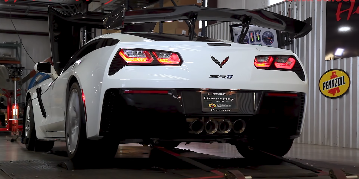 Here’s How Much Power the 2019 Chevrolet Corvette ZR1 Really Makes at the Wheels