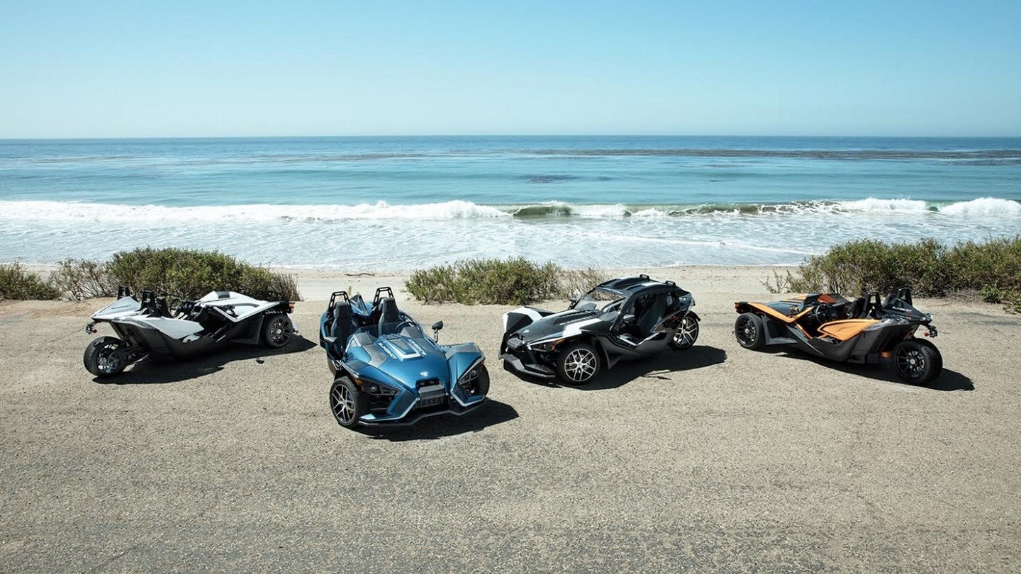 The 2019 Polaris Slingshot Lineup is Simpler and Still Just as Quirky
