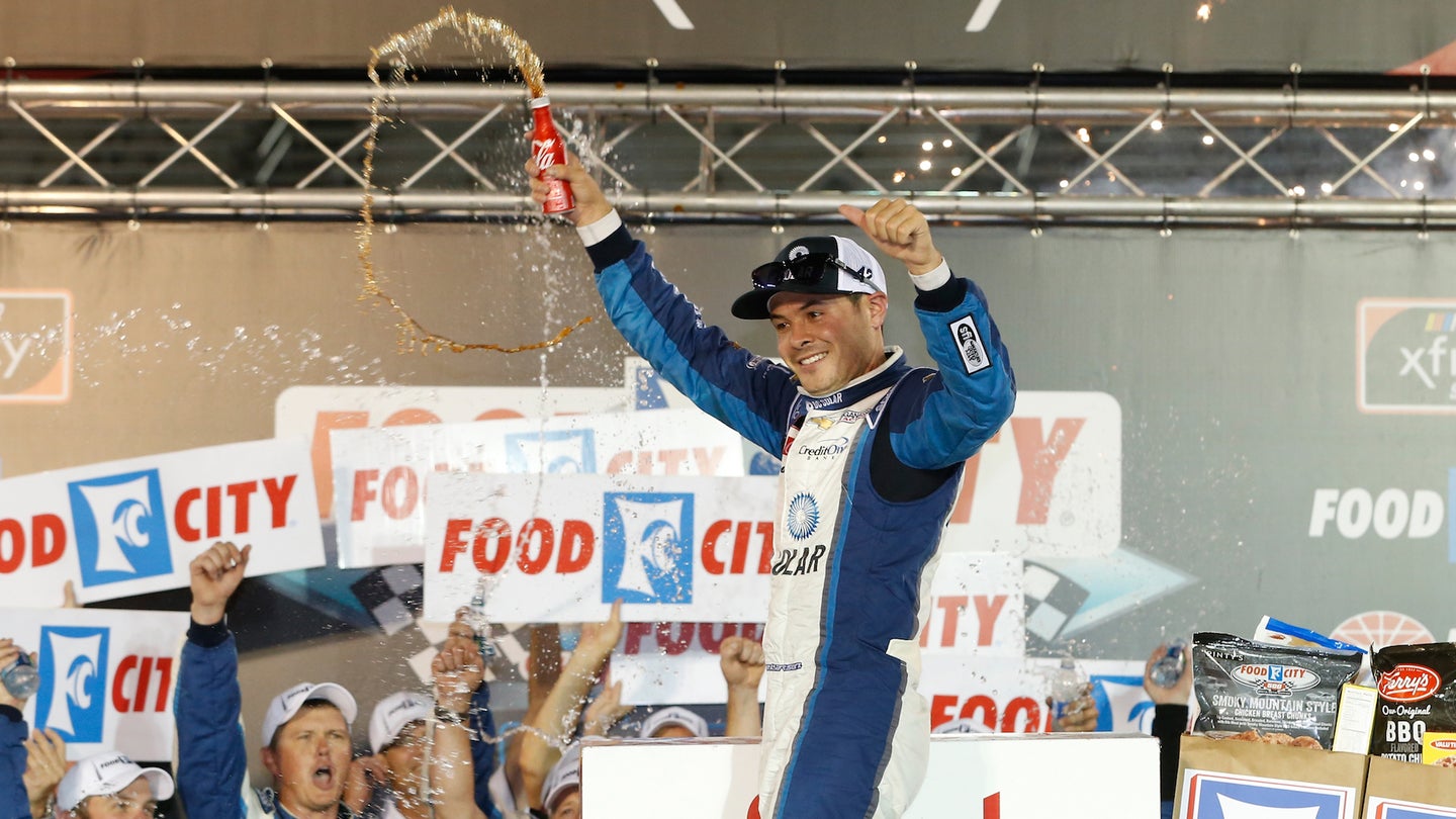 Kyle Larson Turns Dominant Performance Into NASCAR Xfinity Series Win at Bristol