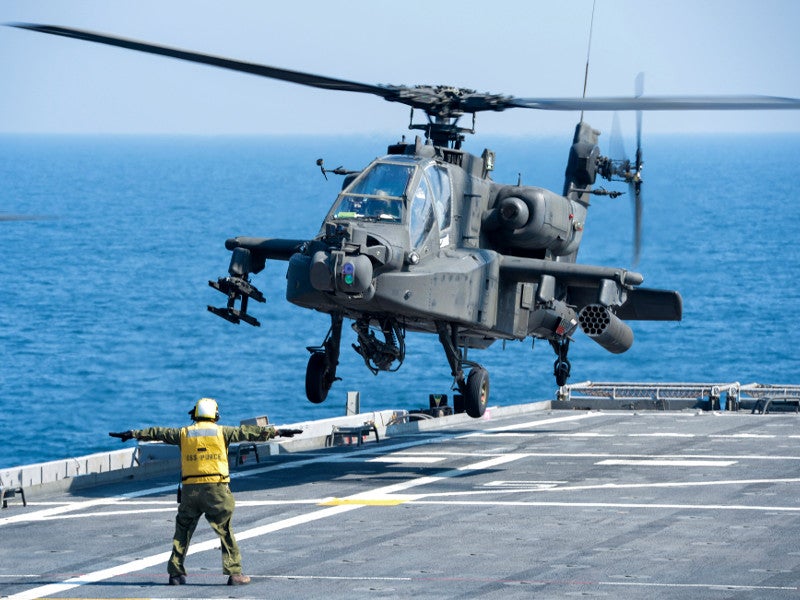 Here’s The Army’s Plan For Making Its Apaches More Capable At Sea And Deadlier Overall