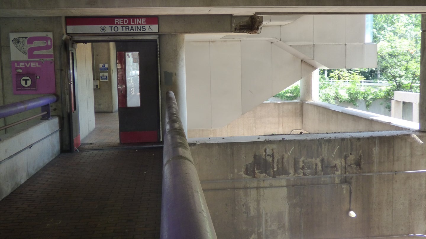 This Boston Area Commuter Garage Is Literally Falling Apart