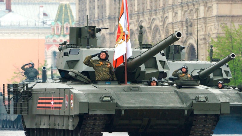 Russia Can’t Afford Its New T-14 Armata Tanks, Turns To Updated Older Designs Instead