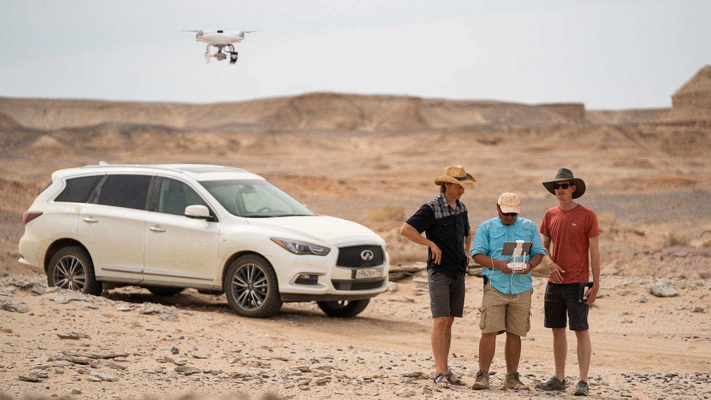 In Mongolia, Drones Look Deep Into the Past in a Hunt for Dinosaurs Fossils
