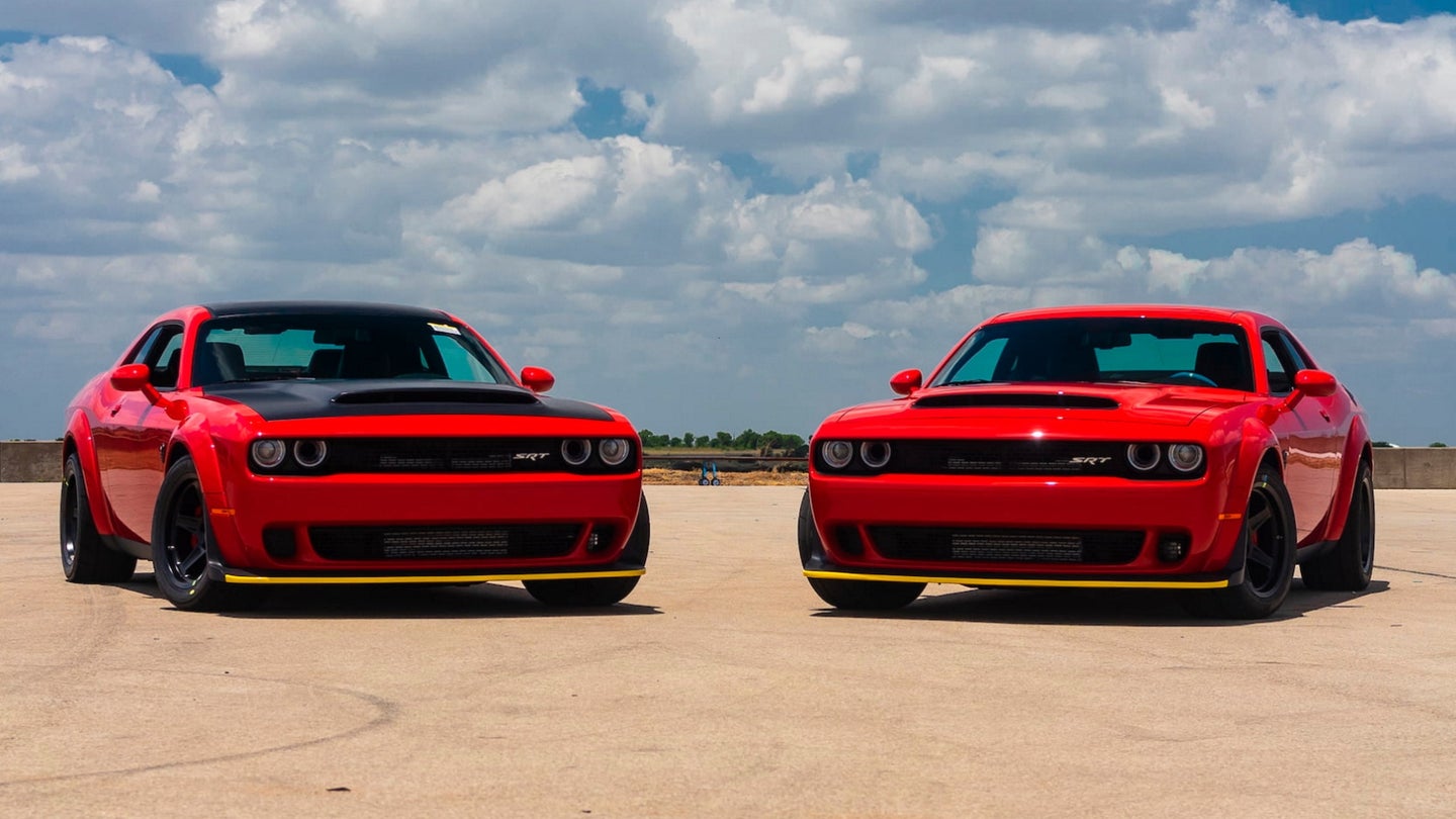 Two New Dodge Challenger SRT Demons to Be Auctioned Together at Monterey Car Week