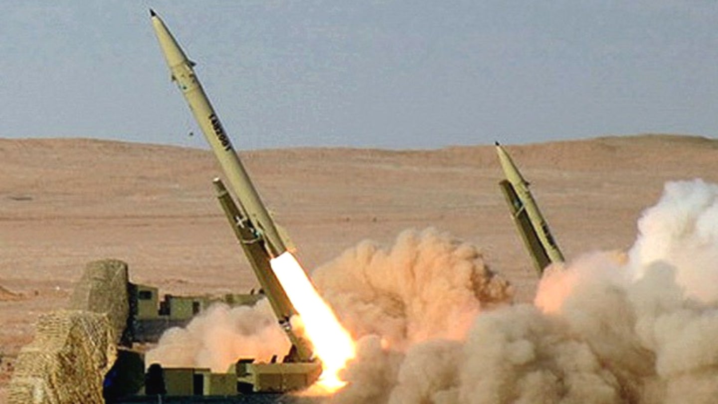 Iran Fired Ballistic Missile During Drills Where It Practiced Blockading the Strait of Hormuz